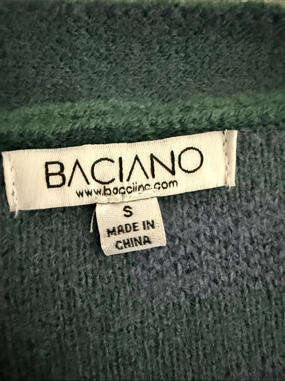 NWT Baciano Multicolor Leopard-Print Open Cardigan - Green, Red, Rust, Black